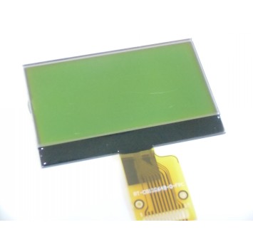 JX13264K1G，COG點陣液晶屏，132*64點陣液晶屏