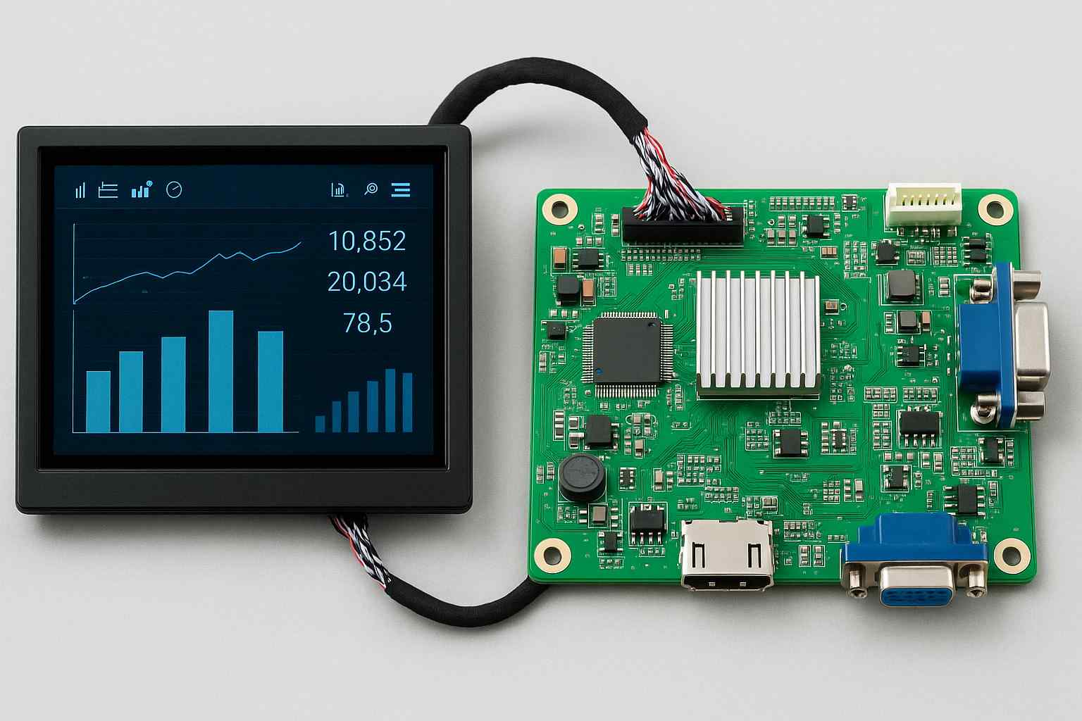 液晶屏驅(qū)動(dòng)板