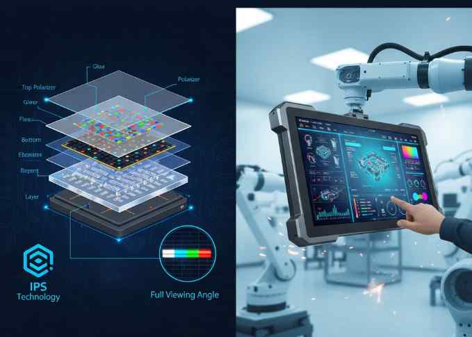 TFT-LCDIPS液晶屏面板結(jié)構(gòu)解析:從像素原理到工業(yè)應(yīng)用場景